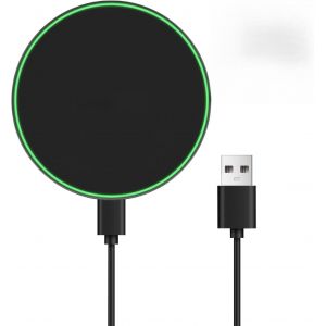 Chargeur Induction Phone Chargeur Sans Fil Rapide, Chargeur Qi Sans Fil Avec C&acirc;ble De Charge Inclus, Chargeur Sans Fil De Charge Rapide Pour Smartphones, Noir - Usage G&eacute;n&eacute;ral - Neuf