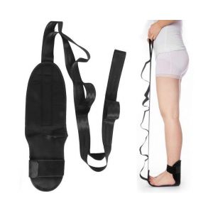 Sangle D'&eacute;tirement R&eacute;glable Pour Les Pieds - Ceinture Ligamentaire De Yoga Pour La Flexibilit&eacute;, Le Soutien Du Pied Tombant Et L'&eacute;tirement Des Chevilles - Durable Et Polyvalente - Neuf
