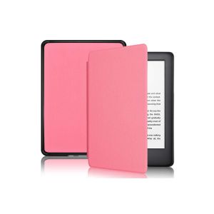 &Eacute;tui pour Kindle Paperwhite 11e g&eacute;n&eacute;ration - &Eacute;tui &agrave; rabat en cuir - Rose - Neuf