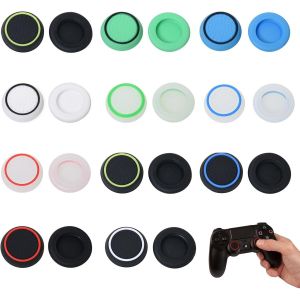 Shiba-22pcspoignées Pouce Silicone,Remplacement Joystick Silicone,Capuchons Remplacement Joystick Silicone,Contrôleur Joystick Pro[8 - Neuf