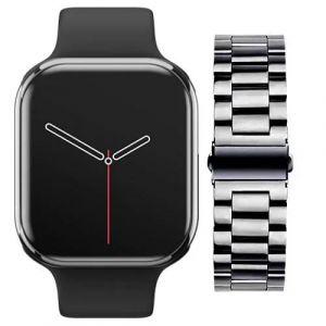 2025 Nouvelle Montre Série 9 Pour Apple Gps Piste Montre Intelligente Hommes Femme Température Corporelle Bluetooth Appel Étanche Sport Montre Intelligente.Black Steel.Bluetooth Call - Neuf