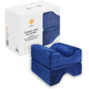 Trahoo-Ergonomique Coussin Entre Jambes Pour Dormir, Coussin Genoux Nuit Orthopédique, Coussin Memoire Forme, Coussin Relève-Jambes, Coussin Pour Genoux Dormir, Anti Douleur - 25x20x17 Cm - Neuf