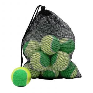 Lot de 20 balles de tennis elastiques de 6,4 cm de diametre, resistantes a l'usure, ideales pour les amateurs de sports de plein air. - Neuf