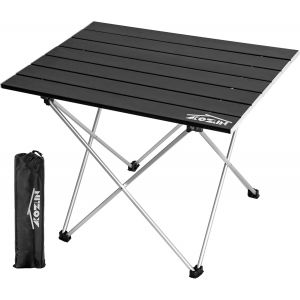 Ulteronixshop-Table De Camping Pliable - Table De Pique-Nique Portable Pliable - Petite Table Pliante En Aluminium Avec Sac De Transport - Convient Pour La Plage, Les Pique-Niques, Le Camping, La Pel - Neuf