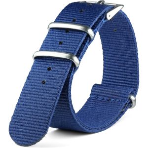 Eryi-Nato Strap G10 Bracelet De Montre Militaire En Nylon Parachute Français Pour Homme Et Femme 18 Mm, 20 Mm, 22 Mm, 24 Mm - Neuf