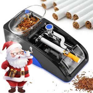 Machine à rouler les cigarettes, rouleuse automatique, mini-injecteur de tabac électrique (bleu) - Neuf
