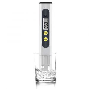 Filtre num&eacute;rique de puret&eacute; de qualit&eacute; de l'eau,compteur TDS,affichage LCD,testeur TDS 0-9999 PPM,conception de stylo de temp&eacute;rature pour Aquariums hydroponiques - Type white TDS meter - Neuf