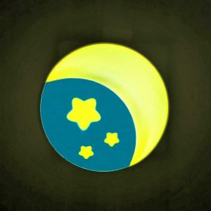 Veilleuse À Prise De Courant Avec Capteur De Lumière,Veilleuse Led Pour Les Veilleuses Pour Enfants,Éclairage Automatique De La Lune Et Des Étoiles Pour La Chambre À Coucher,Les Escaliers,Le Coulo - Neuf