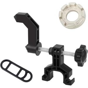 Subzonal-Support Portable Pour Roue De V&eacute;lo - Mini Jantes De V&eacute;lo - Outils De R&eacute;paration - Cl&eacute; &Agrave; Rayons - Noir - Neuf