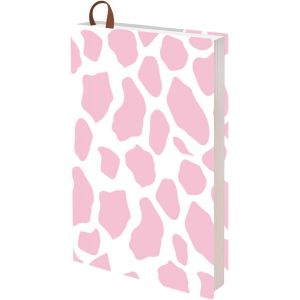 Eryi-Housse De Protection Pour Livre À Rayures En Forme De Vache A5 Pour Livre De Poche Couverture Rigide Tissu Lavable Étiquette Sangle Protection De Livre Housses Réglables Pour Manuels A5 - Neuf