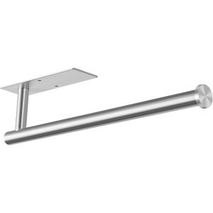 TIANYI-Porte-Serviettes en Papier, Porte-Rouleau de Serviettes en Papier sous l'Armoire pour Cuisine, Porte-Rouleau d'Essuie-Tout Mural Auto-Adh&eacute;sif ou &agrave; Percer, Acier Inoxydable (Nickel Bross&eacute;) - Neuf