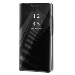 Anti-Empreintes Digitales Flip Stand Touch Case Smart Mirror Cover Coque Pour Huawei Mate 10 Noir - Neuf