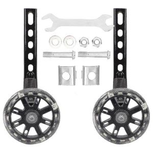 Roues D'entraînement Lumineuses Pour Vélo Pour Enfants - 2 Stabilisateurs Silencieux Pour Un Apprentissage Sûr Et Une Expérience Cycliste Amusante - Neuf