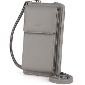 RFCBC-Sac à bandoulière en cuir synthétique pour téléphone portable - Petite poche pour téléphone portable et sac à main - Avec compartiment pour téléphone portable - Sac à bandoulière pour téléphone - Neuf