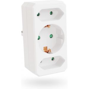 TYE-multiprise Electrique avec Max 3500W - Prise Electrique - Prise Multiple - Multi Prise - triplette Electrique - multiprise avec Interrupteur - multiprise 3 Prises - Multi Prises &eacute;lectriques - Neuf