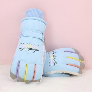 Gants De Ski D'hiver Pour Les Hommes Et Les Femmes De L'&eacute;cran Tactile Compatible Coupe-Vent Coldproof - Neuf