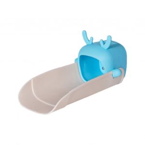 Rallonge de robinet enfant bleue, rallonge de bec d'évier en PP pour enfants, outil de lavage des mains 7 x 14,8 x 8 cm pour salle de bain et cuisine - Neuf