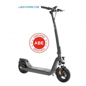 Trottinette &Eacute;lectrique Joyor C10e 10 Pouces, Moteur 500 W, Batterie 48 V 10,4 Ah, Certifi&eacute;e Abe - Neuf