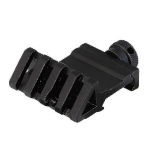 5X4.5cm Noir 45 Degrés Rail Latéral Support Support De Rail Décalé Pour Lampe De Poche Extérieur (noir) Édition Dt2788 - Neuf