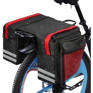 Sacoches De V&eacute;lo &Eacute;tanches 30 L - Design Ergonomique Et Durable Pour Les Longues Distances, Compatibles Avec Tous Les Porte-Bagages Arri&egrave;re - Neuf