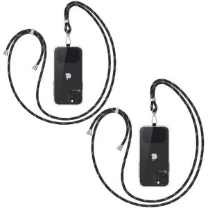 KAL-Cha&icirc;ne De T&eacute;l&eacute;phone Portable Universelle &Agrave; Bandouli&egrave;re U2013 Compatible Avec N'Importe Quel T&eacute;l&eacute;phone Portable Et Smartphone, Cha&icirc;ne &Agrave; Bandouli&egrave;re, &Eacute;tui Avec Cordon - Neuf