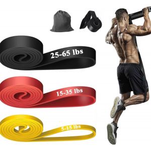 3 Pcs Bande Elastique Musculation, 3 Tailles Élastique Musculation Traction Elastique Sport Fitness Musculation, Bande De Resistance Musculation Pour Elastique Gym Pilates Fitness [Ela710247] - Neuf