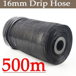 Ruban goutte à goutte pour d'argile agricole,1001000m,16*0.2mm,tuyau d'économie d'arrosage des plantes de jardin,tuyau d'égouttement en labyrinthe à lame unique pour serre -500M-16mm - Neuf