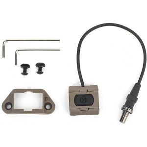 Eryi-Lampe Torche Tactique À Distance Avec Interrupteur De Pression Portable M300 M600 (Bronzer) - Neuf