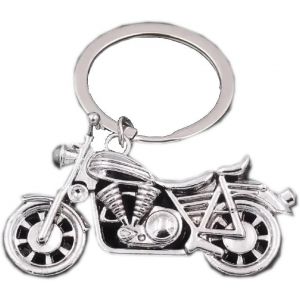 Kal-Porte-Cl&eacute;s De Poche &Agrave; Double Anneau En Acier Inoxydable Th&egrave;me Passions : Sport, Football, Musique, Machines, Art, Travail, Passepoils.. Unisexe, Excellente Id&eacute;e Cadeau - Neuf