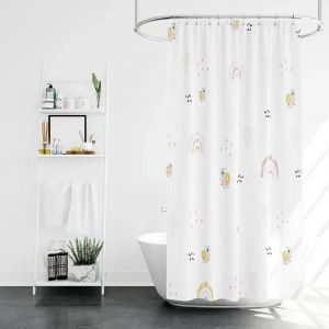 Rideau De Douche Simple Pour Salle De Bain,Couteaux Résistants À L'Eau Et À La Lumière.6.120X180Cm - Neuf