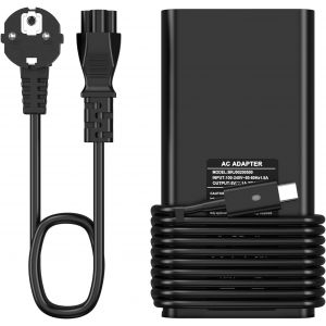 Cargador De Computadora Port&aacute;til Usb C De 130 W Para Dell Xps 15 Precision 5550 5560 5750 5760 Latitude 5420 7310 7410 9410 K00f5 M0h25 Cable De Carga Para Computadora Port&aacute;til Adaptador De Ca - Neuf