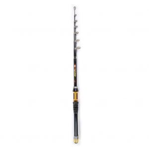 Mini Canne à PêChe Portable En Carbone, TéLescopique, Anneau En Fil De CéRamique, 2.4m - Neuf