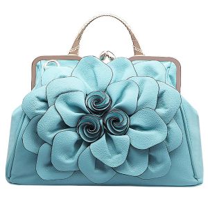 Kaxidy Femmes Sac À Main De Cuir D'Unité Centrale De Fleurs De Mariage Sacs De Partie Sac À Main - Neuf
