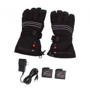 Gants Chauffants Electriques A Batterie Usb Pour L'hiver, Pour Sports De Plein Air, Ski, Equitation, Us 100-240 V, L 20,5-21 Cm/8,1-8,3 Pouces - Neuf
