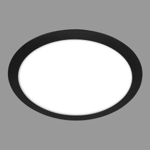Liux--Plafonnier De Salle De Bain,Plafonnier Blanc Neutre,Lampe Led,Lampe De Salle De Bain,Ip44 Protection Contre Les Éclaboussures,310x65 Mm,Noir - Neuf
