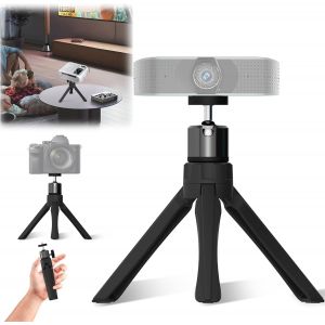 VornixorSarlshop-Mini tr&eacute;pied de table pour vid&eacute;oprojecteur avec vis 1/4"" pour appareil photo, mini projecteur, webcam - Neuf