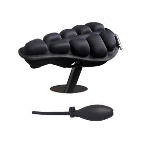 Housse De Selle De Vélo Gonflable 3d En Tpu - Coussin Ergonomique Pour Un Confort Et Une Respirabilité Ultimes Sur Les Vélos De Montagne, Peloton Et D'appartement - Neuf
