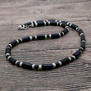 2018 Hommes Rustiques Perlé Boho Noix De Coco Collier Ras De Cou Surfeur Collier Tribal Bijoux Meilleur Ami Cadeaux Pour Lui Su-02 - Neuf