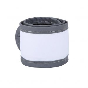 Sport Night Running S&eacute;curit&eacute; Brassard R&eacute;fl&eacute;chissant Bracelet Lumineux Sangle De Ceinture De Bras (Blanc) - Neuf