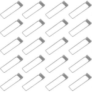 20pcs Gu10 Montage Cadre Ressort Pince Clips 60mm Diam&egrave;tre &Eacute;lastique Anneaux De Rappel Clips De Fermoir Pour Gu10 Mr16 Led Plafonnier Downlights Ampoule - Neuf
