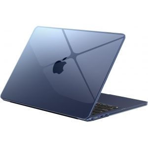SUBZONAL-Compatible avec Coque MacBook Air 13 Pouces M4 M3 M2 2025 2024 2022 Ultra-Mince &Eacute;tui de Rigide pour Mac Book Air 13,6"" A3240 A3113 A2681 Housse de Protection - Cristal Minuit Transparent - Neuf