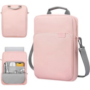 KALANKA-9&iquest;11"" Housse pour Tablette avec Sangle d'&Eacute;paule en M&eacute;tal, Compatible avec iPad 11"" A16 2025, iPad 10e G&eacute;n. 10,9""/10,2"", Galaxy Tab A9+/A11 Plus 11"", Rose - Neuf