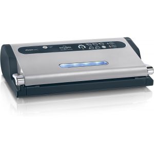NouvelHorizonstore-Magic Vac, Maxima 2, Machine Sous Vide Alimentaire Multifonction pour Sachets Sous Vide, Soudure Professionnelle, Cuisson, Marinade, Kit Sous Vide Aliments, Brevet&eacute;e, Fabriqu&eacute;e en - Neuf