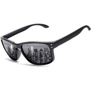 Lunettes De Soleil Homme Femme Polaris&eacute;es Lunettes De Soleil De Conduite 100% Protection Uv Carr&eacute;s - Neuf