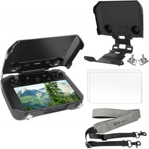 Chenquansarl-Kit De Protection Pour Manette Rc Pro Pour Dji Mavic 3 - Avec Housse De Pare-Soleil, Cordon Et Films Protecteurs D'&eacute;cran (2) - Neuf