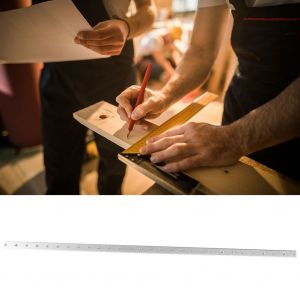 Barre d'onglet coulissante en alliage d'aluminium de type T pour table de travail du bois (850 mm) - Neuf