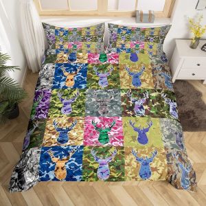 Homewish Parure De Lit Motif Léopard Et Papillons Pour Enfants, Adolescents Et Hommes, Housse De Couette Marron Motif Guépard, Housse De Couette Motif Animal Africain, - Neuf