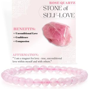 Eryi-Bracelet De Perles Pour Femmes 6mm En Semi-Précieux Naturel Élastique Élastique Cristal Bijoux Cadeaux De Yoga - Neuf