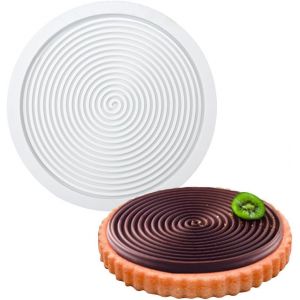 KAL-Moule Silicone Spirale Moustique, Moule Patisserie Silicone Spirale Moule Silicone Rond Spirale Moule Silicone Spirale Patisserie Moule Gateau Rond Pour Gâteaux À Étages, Gâteaux Au Fromage - Neuf
