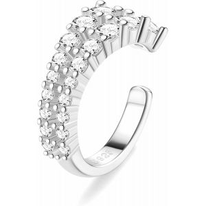 Kal-Boucles D'oreilles Manchette En Argent Sterling 925 Cz Boucles D'oreilles Manchette En Cartilage Helix Non Perçantes Boucles D'oreilles Manchettes Conques Pour Femmes - Neuf